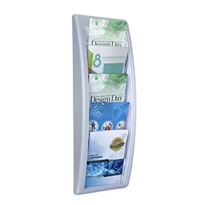 Immagine di Paperflow Quick Blick 4061 35 Porta depliant Alluminio DIN A4 Numero scomparti 4 1 pz. (L x A P) 290 650 95 mm