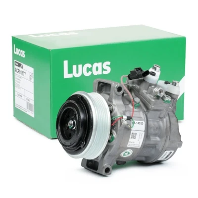 Immagine di LUCAS ACP01091 Compressore Aria Condizionata PAG 46 YF R 134a, 1234yf con guarnizioni MERCEDES BENZ: Classe C T modell, V, Vito Tourer