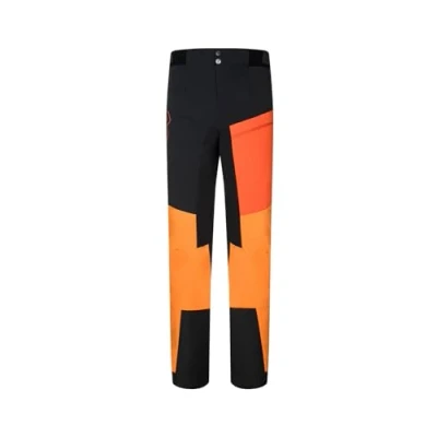 Immagine di Rock Experience REMP04791 W969 Inuit Tech Softshell Man Pant Uomo Pantaloni Sportivi 0208 Caviar+0615 Persimmon Org+0740 Cherry Tom XL