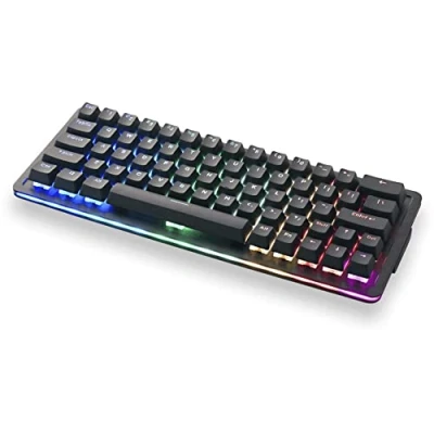 Immagine di Mountain Tastiera da gioco meccanica Everest 60&quot; US ANSI RGB Gaming Keyboard con switch meccanici hot swap, PBT Keycaps, UVM