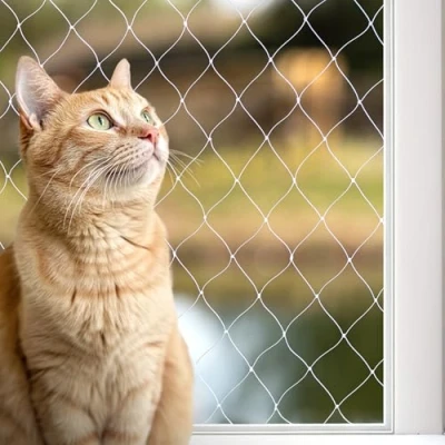 Immagine di lionto Rete per Gatti Protettiva Balcone di Protezione, (L) 4x10 m