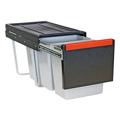 Immagine di Franke Cube 30 Pattumiera estraibile a 3 scomparti per la raccolta differenziata (3 x 10 L)
