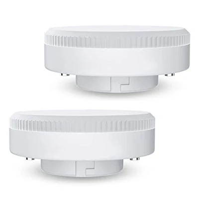 Immagine di Lampadine GX53 LED, 10W LED Bianco caldo 3000K 1000LM, AC 220 240V Non Dimmerabili, Sfarfallanti, 2 Pezzi