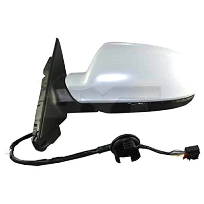 Immagine di Specchio retrovisore esterno Tyc 302 0096 Sx con la prima mano per regolazione elettrica specchio, asferico, termico AUDI: A3 Sportback
