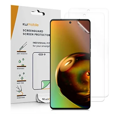 Immagine di kwmobile 3X Pellicola Salvaschermo Compatibile con Motorola Edge 30 Ultra Film Protettivo Telefono Protezione AntiGraffio Display Smartphone