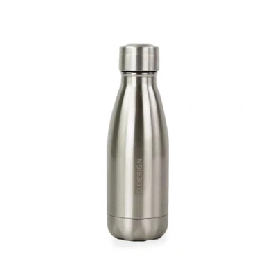 Immagine di YOKO DESIGN Bottiglia Termica con Doppia Parete in Acciaio Inox, Argento, 260mL