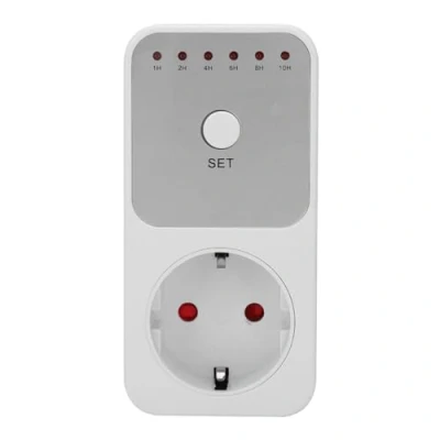 Immagine di Spina Timer Luce Conto Alla Rovescia Digitale, Presa, Interruttore Presa Alimentazione Timer, Plug in Controller UE 230V