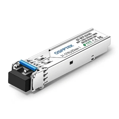 Immagine di QSFPTEK Gigabit SFP Modulo 1310nm 10km DDM LC Monomodale Mini GBIC 1000BASE LX/LH Transceiver per HP J4859A / J4859C J4859B