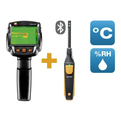Immagine di testo 872s Baudiagnose Set Termocamera 30 fino a +650 C 240 x 180 Pixel 9 Hz