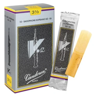 Immagine di Saxofono soprano V 12 ad ancia Vandoren Calibro: 3 1/2
