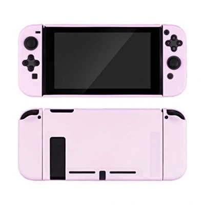 Immagine di Custodia protettiva GeekShare sottile per Nintendo Switch e Joy Con Assorbimento degli urti antigraffio (viola lilla)