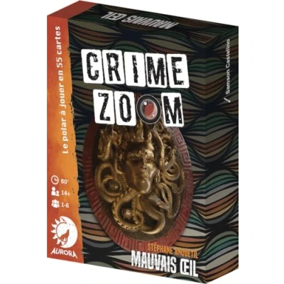 Immagine di Asmodee Aurora Crime Zoom: Cattivo Occhio Giochi di Società Osservazione a partire dai 14 Anni 1 6 Giocatori Versione Italiana