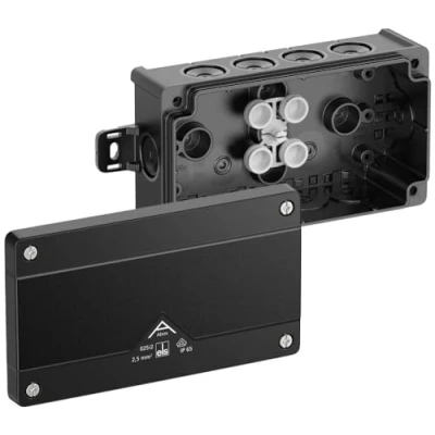 Immagine di Spelsberg 80200301 Cassetta di derivazione (L x L A) 87 152 52 mm Nero IP66 1 pz.