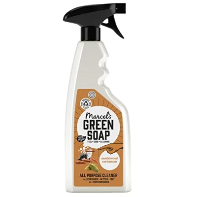 Immagine di Marcel&#039;s Green Soap Multiuso Spray Sandalo &amp; Cardamomo Detergente 100% Ecologico Vegano 97% Biodegradabile 500 ML