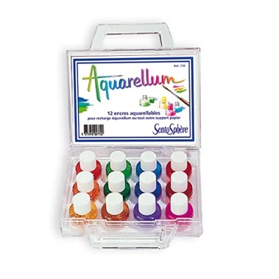 Immagine di Sentosphere 3900770 Set di 12 Colori ad Acquerello, Assortiti