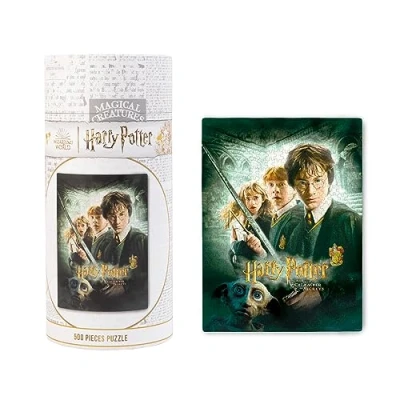 Immagine di Grupo Erik: Puzzle Harry Potter e La Camera dei Segreti 500 pezzi con scatola decorativa + mini poster, 61 x 45,7 cm, puzzle, gadget