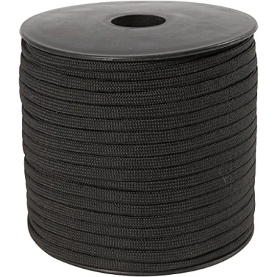 Immagine di Corda di nylon, larghezza: 5 mm, nero, 50 m