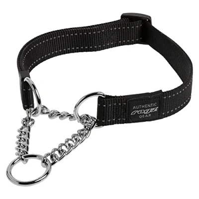 Immagine di Rogz Utility Extra Large 2,5 cm Reflective Lumberjack Obedience Half Check Collare