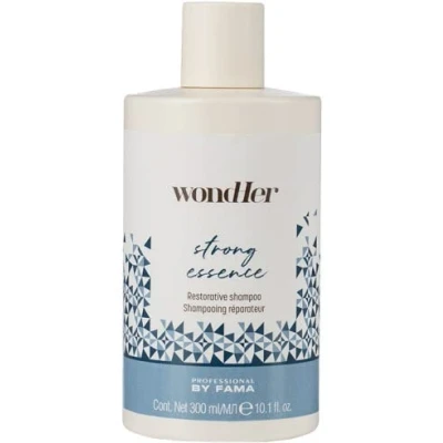 Immagine di Professional by Fama WondHer Strong Essence Restorative Shampoo 300 ml appositamente progettato per capelli trattati e danneggiati