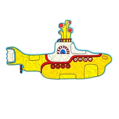 Immagine di Puckator The Beatles Yellow Submarine Puzzle in Legno, Multicolore, JIG13