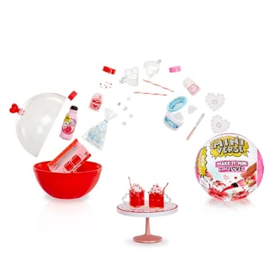 Immagine di MGA&#039;s Miniverse Make It Mini with Love Oggetti da Collezione, Dolci, Bricolage, Giochi in Resina, Repliche Alimentari. Età 8+ NON COMMESTIBILE