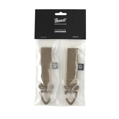 Immagine di Brandit Belt and Molle Loop Carabiner, color: camel, size: OS