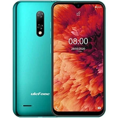 Immagine di Android 10 4G Smartphone Offerta Ulefone NOTE 8P, 5,5&#039;&#039; Waterdrop Schermo Telefono Cellulare, 2 GB + 16 GB, DUAL SIM SD (3 Slot Per Schede), Sblocco Facciale, 8 MP 5 MP, GPS Verde