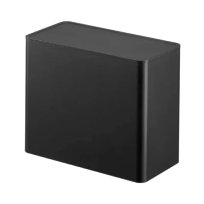 Immagine di Yamazaki 6906 TOWER Custodia per filtro del caffè, nero, Polipropilene, minimalista, 18.4 x 9.2 15.4 cm