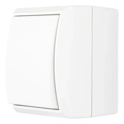 Immagine di REV Ritter 0510273555 AquaForm AP, Interruttore a leva, colore: Bianco
