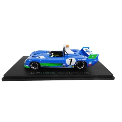 Immagine di OPO 10 Auto Compatibile con Matra MS670B Winner Le Mans 1974 Pescarolo Larrousse Spark 1/43 per Hachette Japon 26