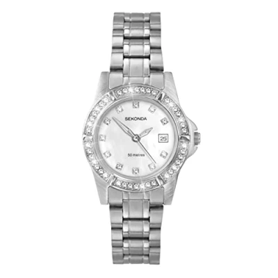 Immagine di Sekonda Orologio Analogico Classico Quarzo da Donna con Cinturino in Acciaio Inox 2609.27