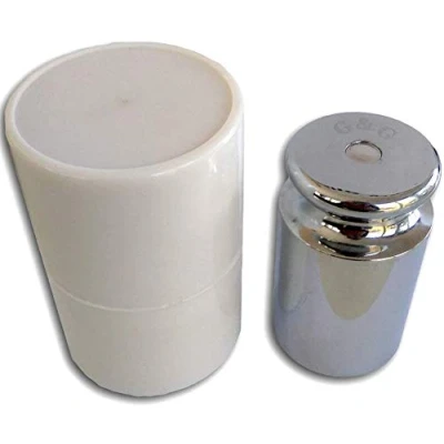Immagine di peso di calibrazione M2 G&amp;G, 2 kg, prova con custodia, classe precisione G&amp;G