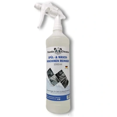 Immagine di PandaCleaner Detergente per lavatrice e lavastoviglie, 1000 ml, anticalcare la pulizia protezione (flacone spray da ml)