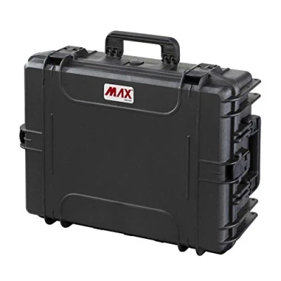 Immagine di Max Cases Trolley Vuoto a Tenuta Stagna, Ermetico per Trasportare e Proteggere Apparecchiature Materiali Sensibili, MAX540H190TRV, Dimensioni Interne 538 x 405 190 mm