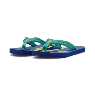 Immagine di PUMA Unisex Kids Epic Flip V2 Jr Infradito, Sparkling Green Cobalt Glaze Lime Sheen, 39 EU