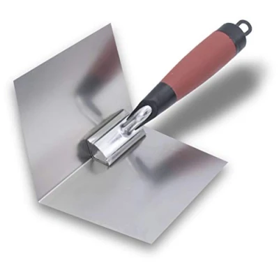 Immagine di Marshalltown Cazzuola per angoli interni, manico DuraSoft, acciaio inossidabile, dimensioni: 102x127 mm