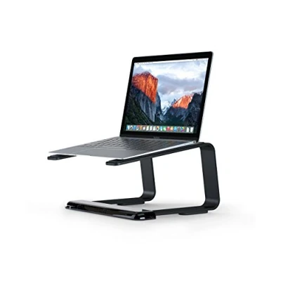 Immagine di Griffin Elevator Supporto/Stand per Computer Portatile, Nero/Trasparente