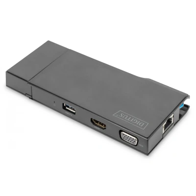 Immagine di DIGITUS Notebook Dockingstation Universal Docking St USB 3.0 7 P