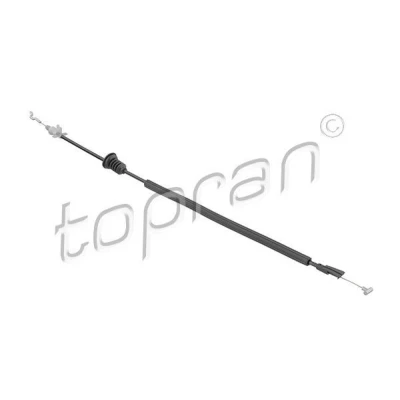 Immagine di TOPRAN 118 382 Cavo comando, Sblocco porta anteriore Sx, Dx, interno SKODA: Superb II Hatchback
