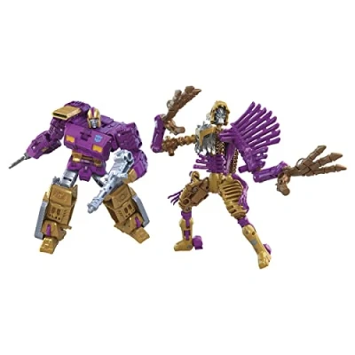 Immagine di Transformers Generations Legacy Wreck &#039;N Rule Collection Comic Universe Impactor e Mandrino, Età 8 su, 5,5 pollici