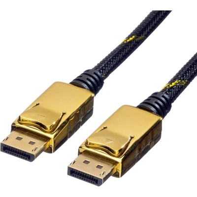Immagine di Roline Displayport Cavo Spina DisplayPort, 3.00 m Multicolore 11.04.5646 Schermato