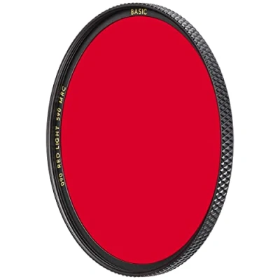 Immagine di B+W Basic Red Light 590 Filter MRC 43mm Sostituisce F Pro 66 1069124