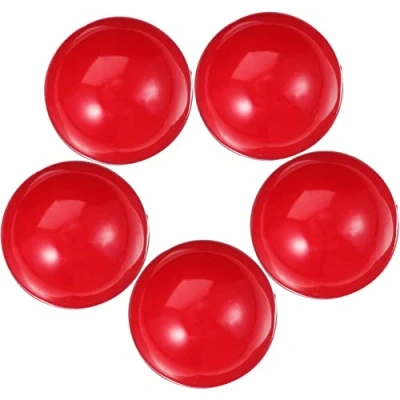 Immagine di Toyvian naso da clown rosso 5pcs nasi di pagliaccio carnevale incandescente con elastico per accessori costume circo festa halloween