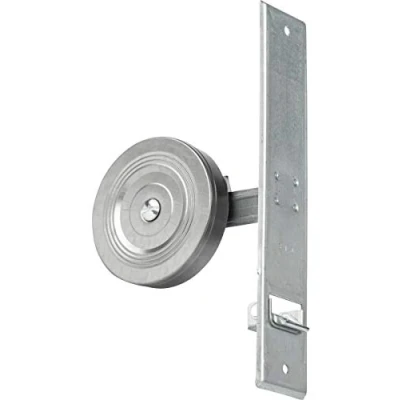 Immagine di Schellenberg Avvolgitore da Incasso Maxi avvolgibili, per Cinghia tapparella con 23 mm di Larghezza e Lunghezza Massima 12 m, Distanza dei Fori 21,5 cm, Argento