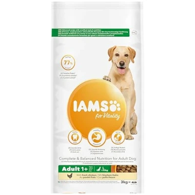 Immagine di IAMS Cibo secco per cani di taglia grande con pollo fresco, 1+ anni, 3kg