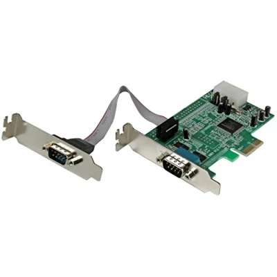Immagine di STARTECH SCHEDA PCIE A 2 PORTE RS 232