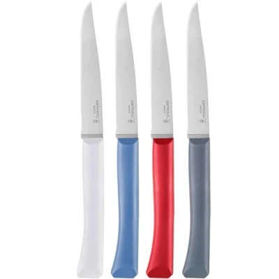 Immagine di Opinel Bon Appetit Set di coltelli da tavola, 4 colori, blu, M
