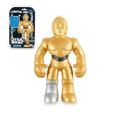 Immagine di STRETCH ARMSTRONG, personaggio di 18 cm, elasticizzato, C 3PO, giocattolo per bambini dai 5 anni, GIOCHI PREZIOSI, TR404