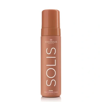 Immagine di COCOSOLIS SOLIS Dark Autoabbronzante per viso e corpo, mousse un&#039;abbronzatura naturale di lunga durata, con DHA vegetale (200 ml)