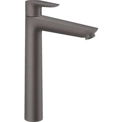 Immagine di hansgrohe Talis E Miscelatore monocomando lavabo 240 con saltarello, cromo nero satinato, 71716340